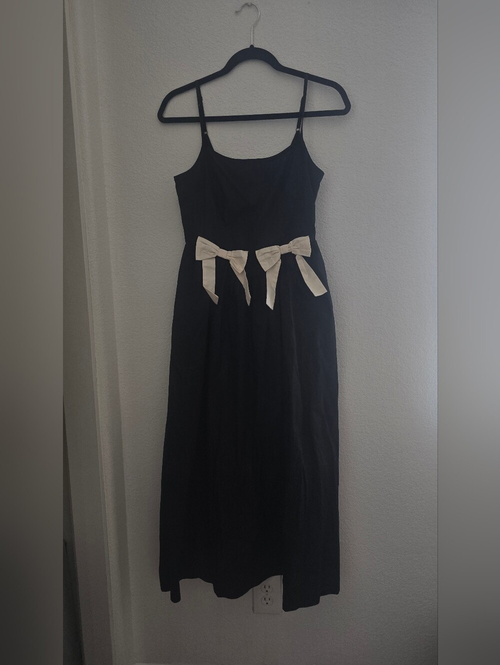 Moon River Bow Midi Dress
